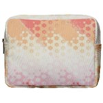 Abstract Floral Print Make Up Pouch (Large)