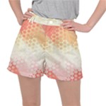 Abstract Floral Print Ripstop Shorts