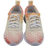Abstract Floral Print Kids Athletic Shoes