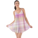 Pink Madras Plaid Love the Sun Cover Up