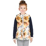 Sunflowers Kids  Hooded Puffer Vest