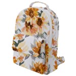 Sunflowers Flap Pocket Backpack (Small)