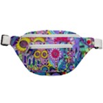 Double Sunflower Abstract Fanny Pack