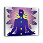 Chakra Design Canvas 10  x 8  (Stretched)