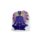Chakra Design Drawstring Pouch (Small)