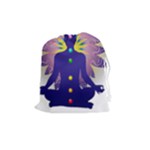 Chakra Design Drawstring Pouch (Medium)