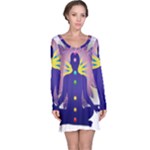 Chakra Design Long Sleeve Nightdress