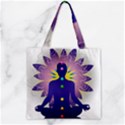 Zipper Grocery Tote Bag 