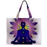 Chakra Design Zipper Mini Tote Bag