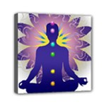 Chakra Design Mini Canvas 6  x 6  (Stretched)