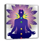 Chakra Design Mini Canvas 8  x 8  (Stretched)