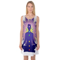 Sleeveless Satin Nightdress 