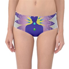 Mid-Waist Bikini Bottoms 