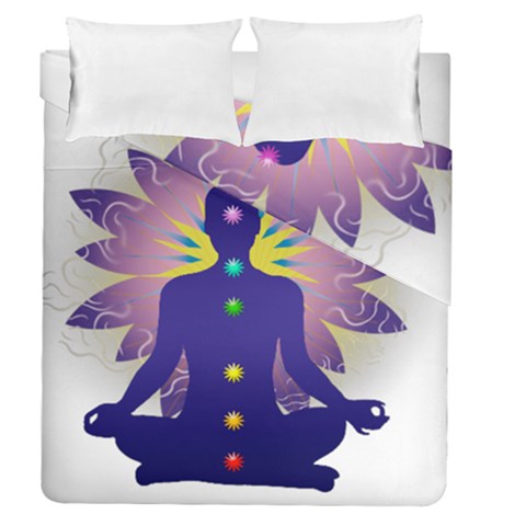 Chakra Design Duvet Cover Double Side (Queen Size) from ArtsNow.com