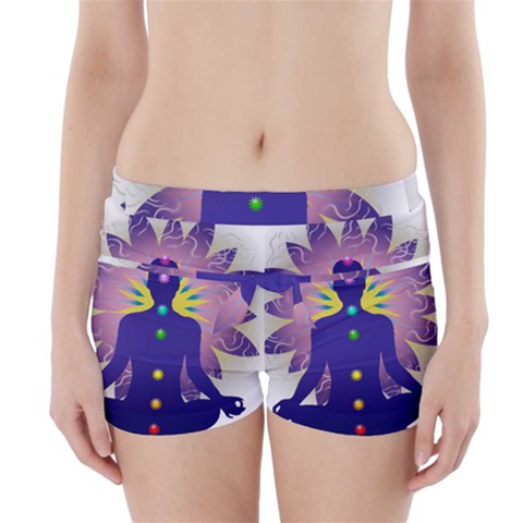 Chakra Design Boyleg Bikini Wrap Bottoms from ArtsNow.com