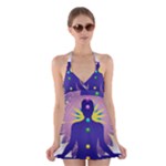 Chakra Halter Dress Swimsuit 