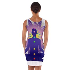 Wrap Front Bodycon Dress 