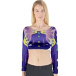 Chakra Long Sleeve Crop Top