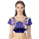 Chakra Short Sleeve Crop Top