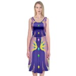 Chakra Midi Sleeveless Dress