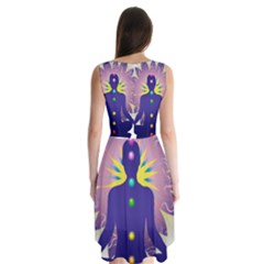 Sleeveless Chiffon Dress   