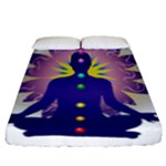 Chakra Fitted Sheet (California King Size)