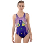 Chakra Cut-Out Back One Piece Swimsuit