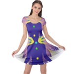 Chakra Cap Sleeve Dress