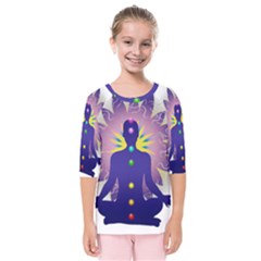 Kids  Quarter Sleeve Raglan T-Shirt 