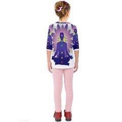 Kids  Quarter Sleeve Raglan T-Shirt 