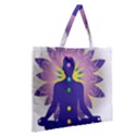 Zipper Large Tote Bag 