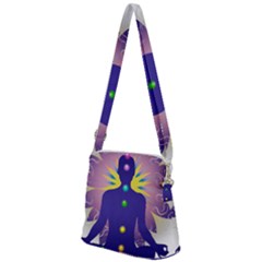 Zipper Messenger Bag 