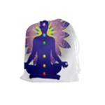 Chakra Drawstring Pouch (Large)