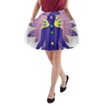 Chakra A-Line Pocket Skirt