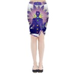 Chakra Midi Wrap Pencil Skirt