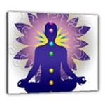 Chakra Canvas 24  x 20  (Stretched)