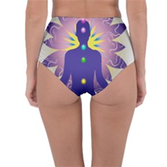 Reversible High-Waist Bikini Bottoms 