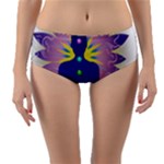 Chakra Reversible Mid-Waist Bikini Bottoms