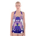 Boyleg Halter Swimsuit  