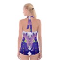 Boyleg Halter Swimsuit  
