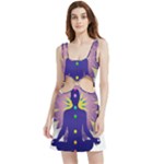 Chakra Velvet Cutout Dress