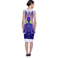 Sleeveless Velvet Midi Dress 