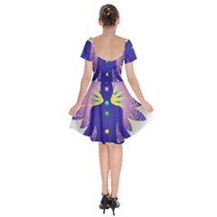 Short Sleeve Bardot Dress 