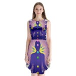Chakra Sleeveless Chiffon Dress  