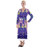 Chakra Velvet Maxi Wrap Dress