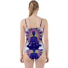 Cut Out Top Tankini Set 