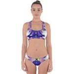 Chakra Cross Back Hipster Bikini Set