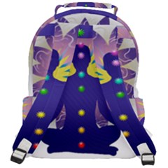 Rounded Multi Pocket Backpack 