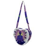 Chakra Design Heart Shoulder Bag