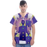 Chakra Men s V-Neck Scrub Top